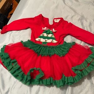 Emily Rose Christmas tutu dress sz 3t